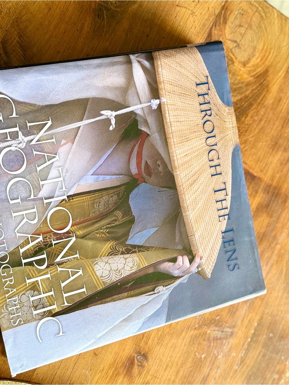 National Geographic Hardcover Coffee Table Book - Blue, Tan, White